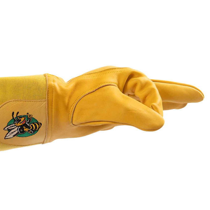 Yellow Cowhide Beekeeper Glove 