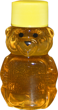 1.59oz Honey Bear Filled w/Honey