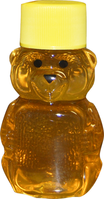 1.59oz Honey Bear Filled w/Honey