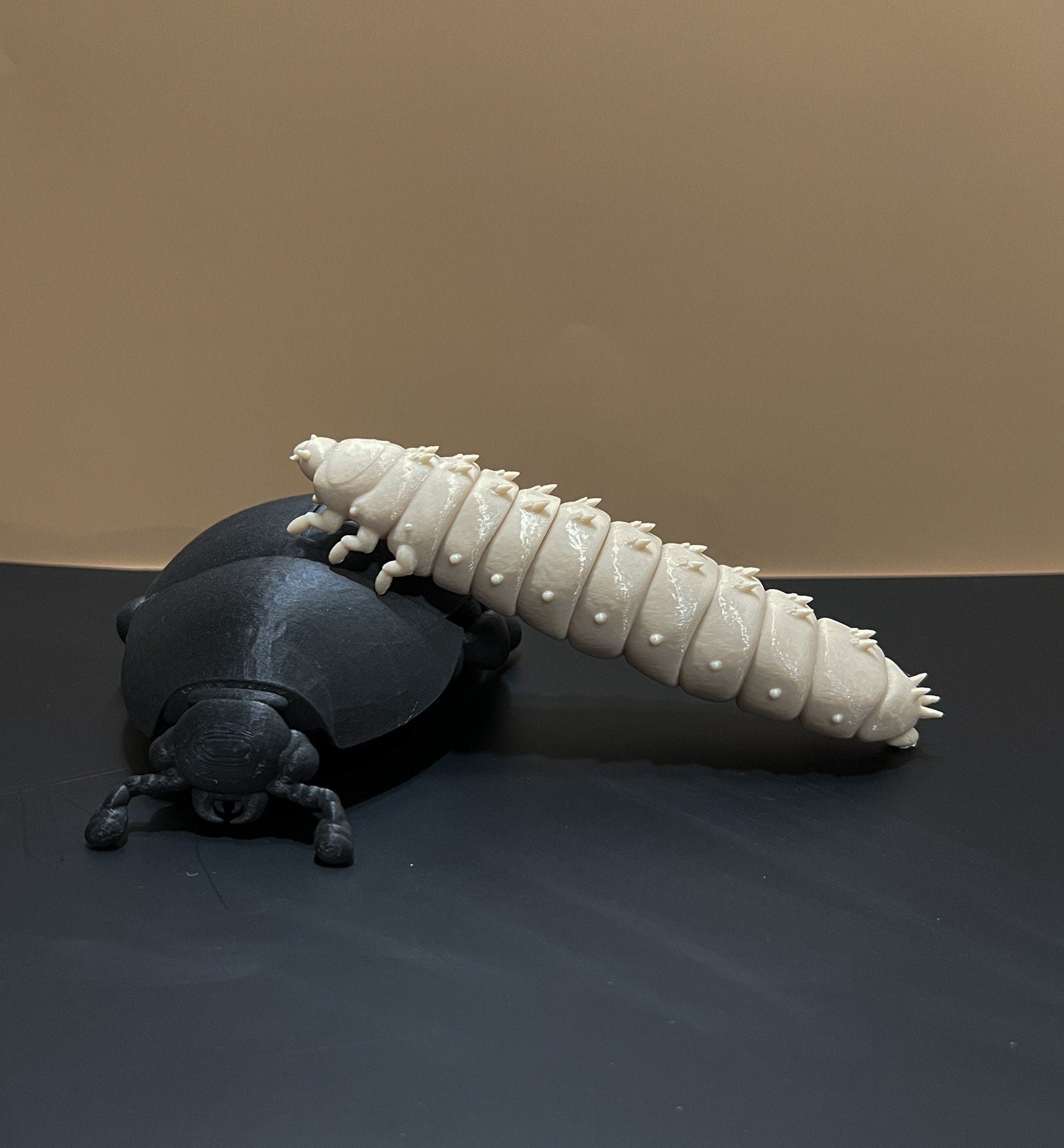 3D printed Small Hive Beetle Larva