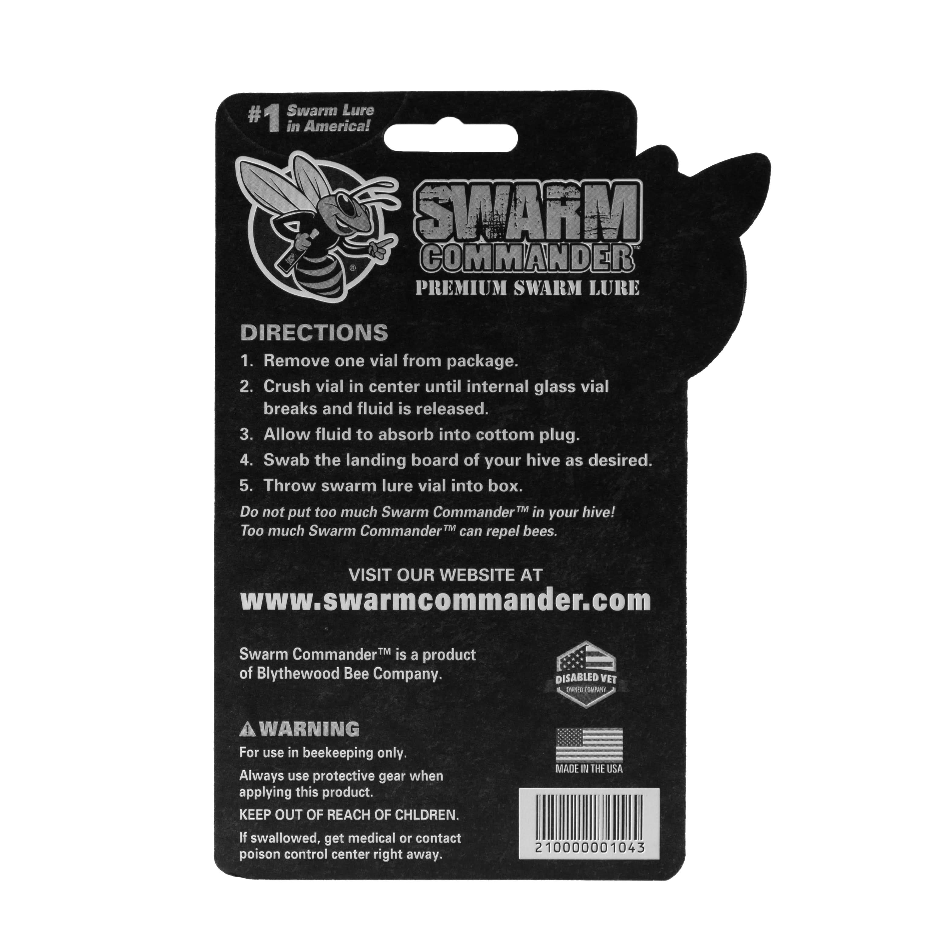 Swarm Commander crush vial swarm trap bait