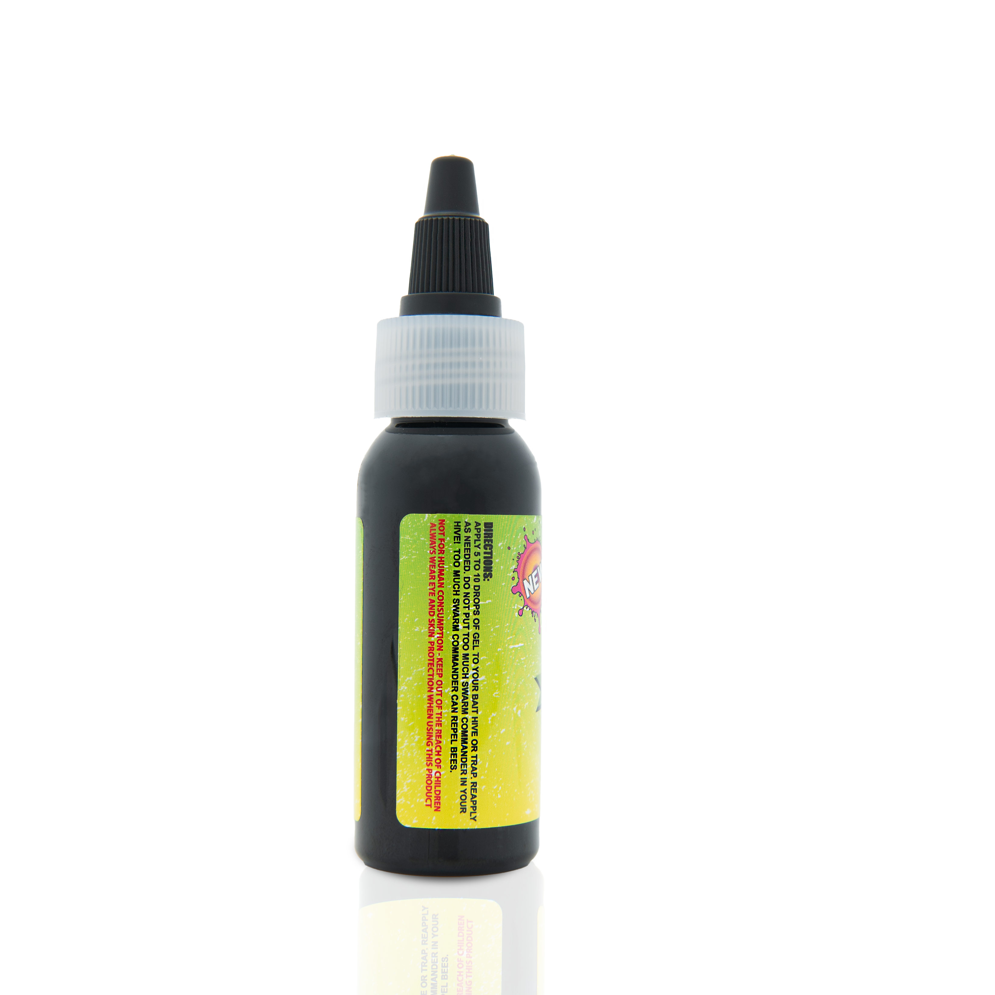 Swarm Commander gel applied in a bait hive