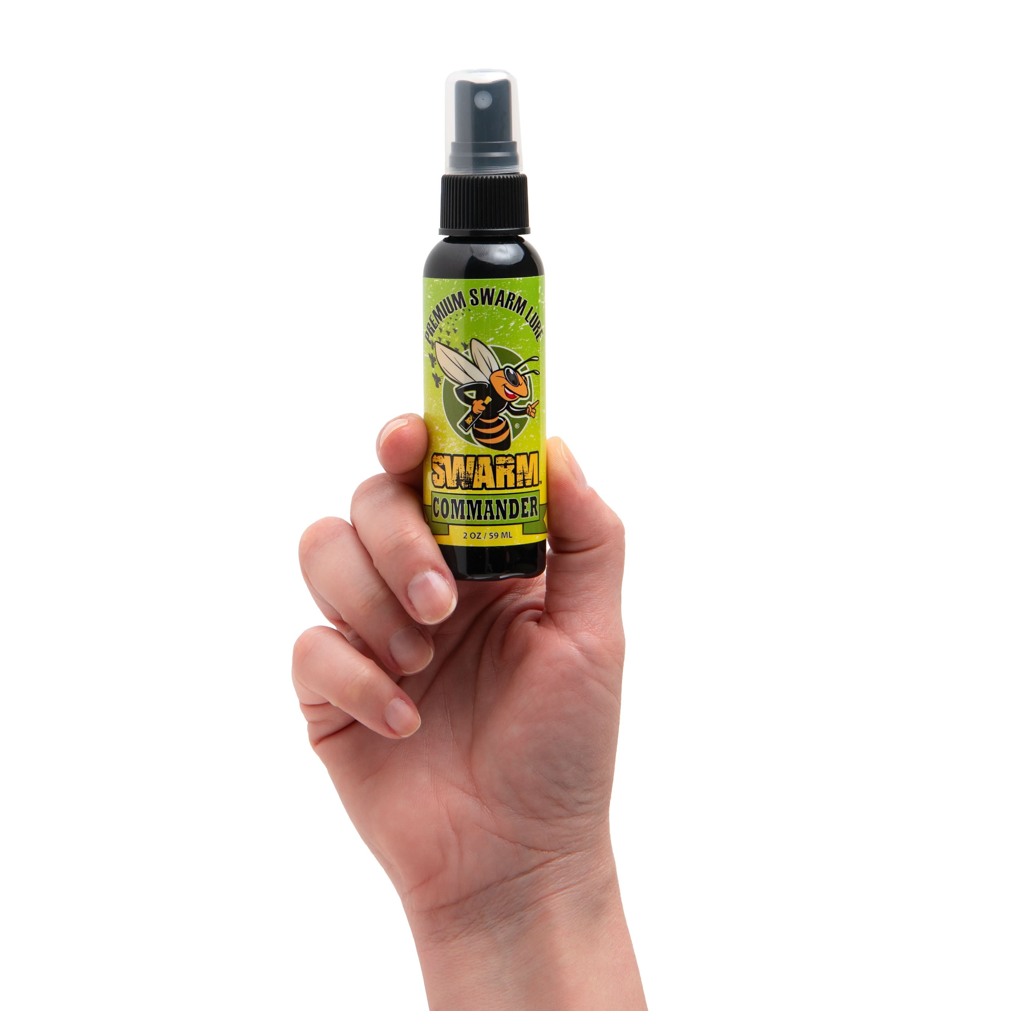 Swarm Commander spray mist nozzle close up