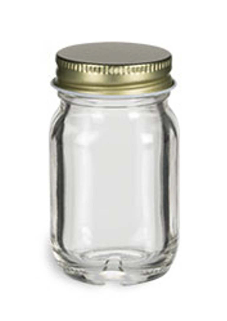 1.7 oz Ball Mini Mason Jars - Mayberry Jar - Case Of 48 - Includes Lid
