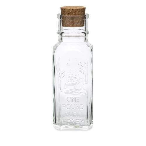 1 LB Muth Honey Jars - Case of 12 Includes Corks And Shrink Bands