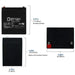 12V 5Ah battery charger LED charging indicator