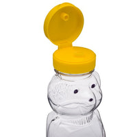 8oz Honey Bear With Flip Top Lid - Double Label Panel
