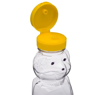 Ø 1 lb. Classic Glass Bottle INCLUDES White Metal Lids, 24 pk. - Dogwood  Ridge Bees