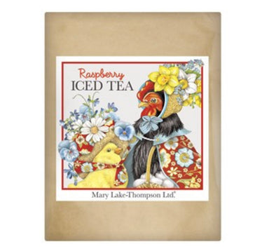 Fancy Hen And Chick Paper Bag Tea- Rasp Iced