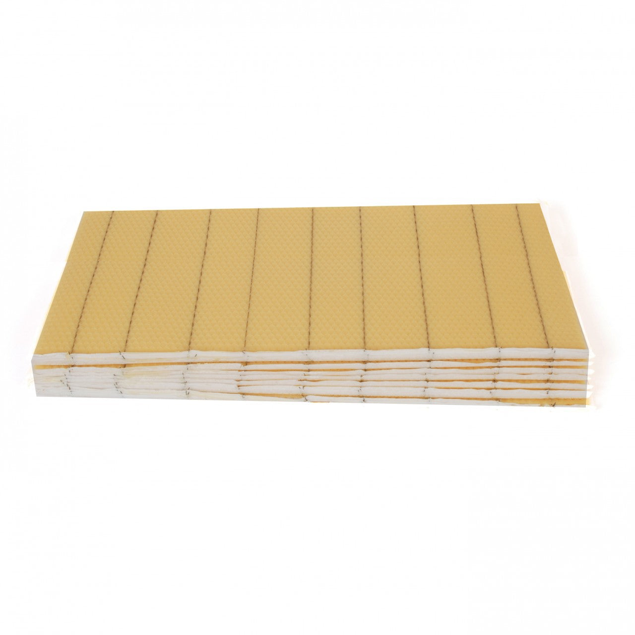 Deep Crimp Wired Beeswax Foundation