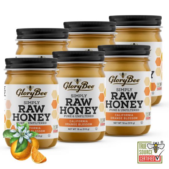Glory Bee California Orange Blossom Honey - Summery Delight