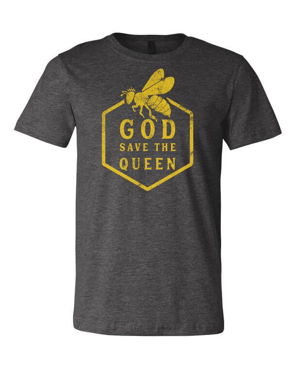 God Save The Queen Bee Shirt - Environmental Beekeeper Shirt God Save The Queen Bee Shirt - Environmental Beekeeper Shirt