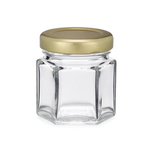 1.5oz Hex Jar - Lids Included