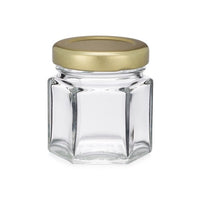 1.5oz Hex Jar - Lids Included