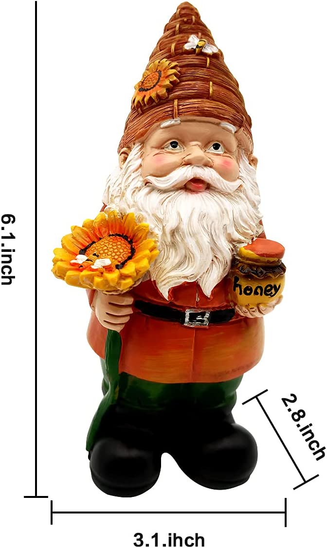 The Garden Gnome with Honey Pot | Beekeeping Garden Gnome