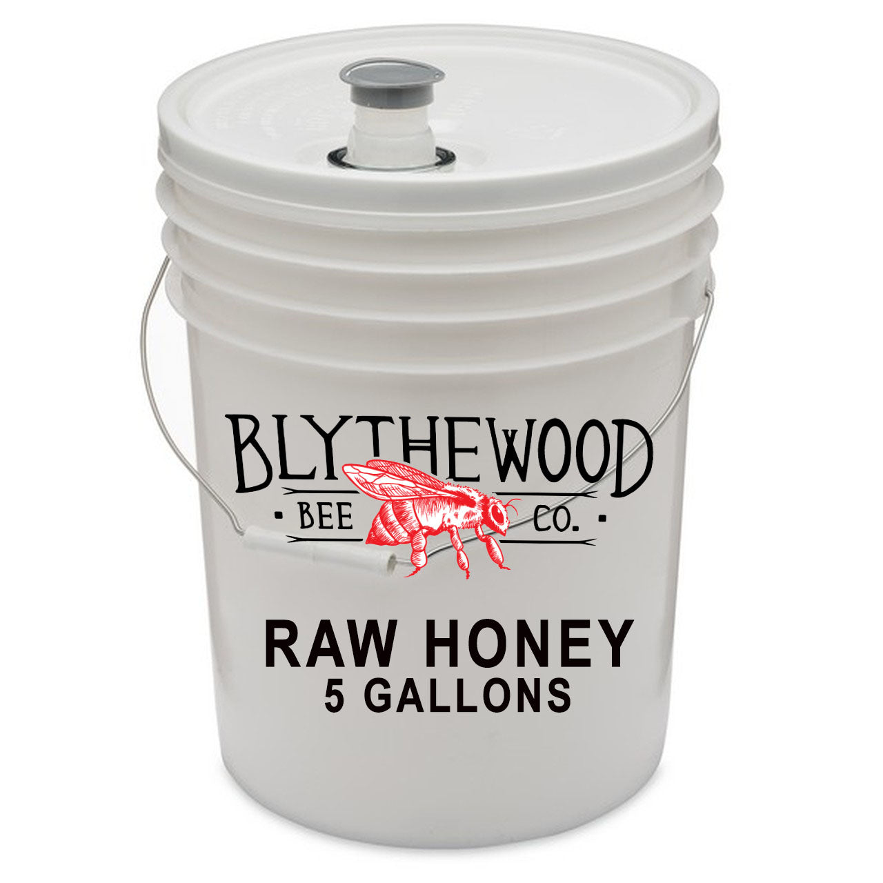 5 Gallons Raw Honey