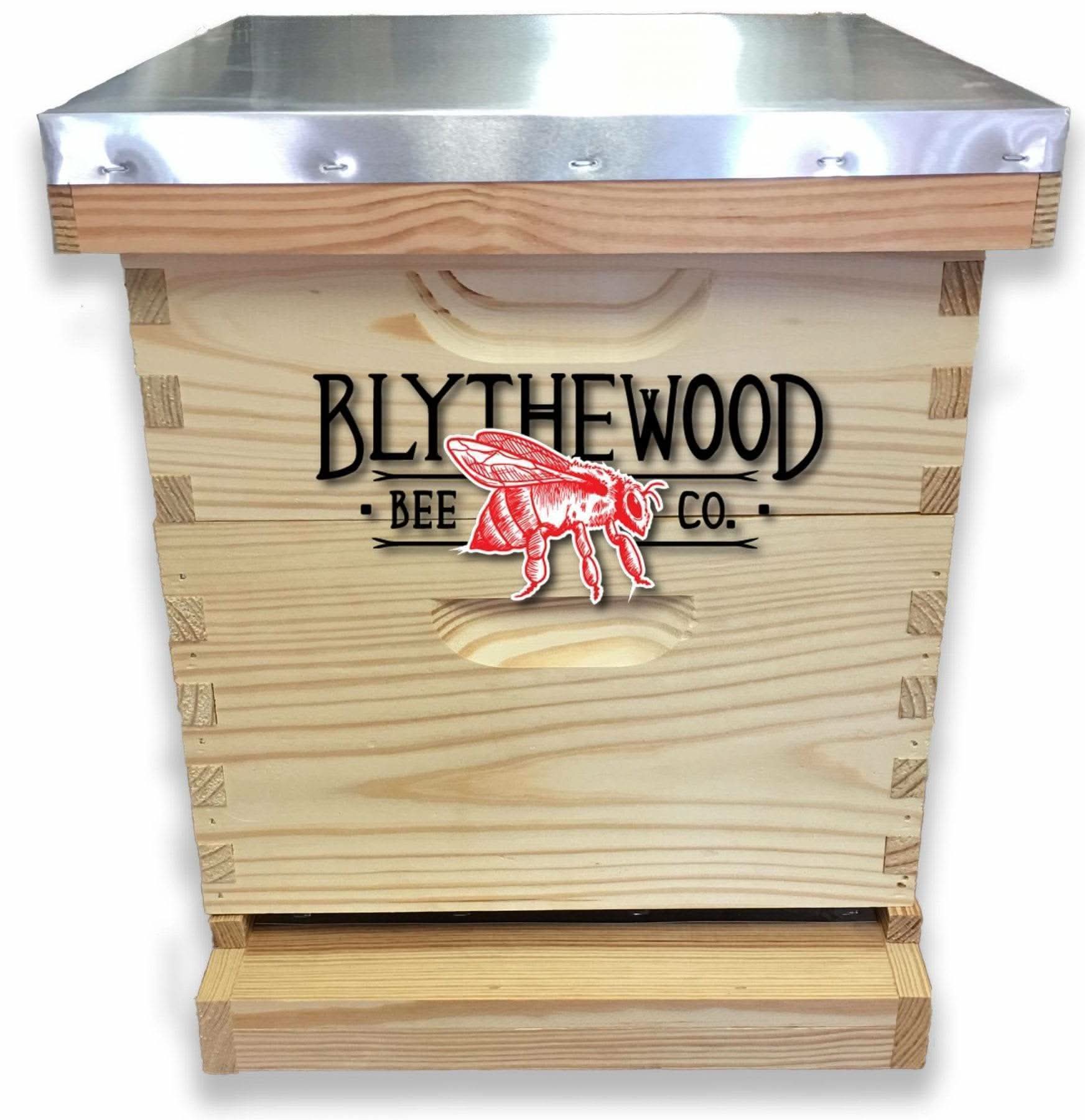 Assembled 8-frame expansion hive with telescoping lid