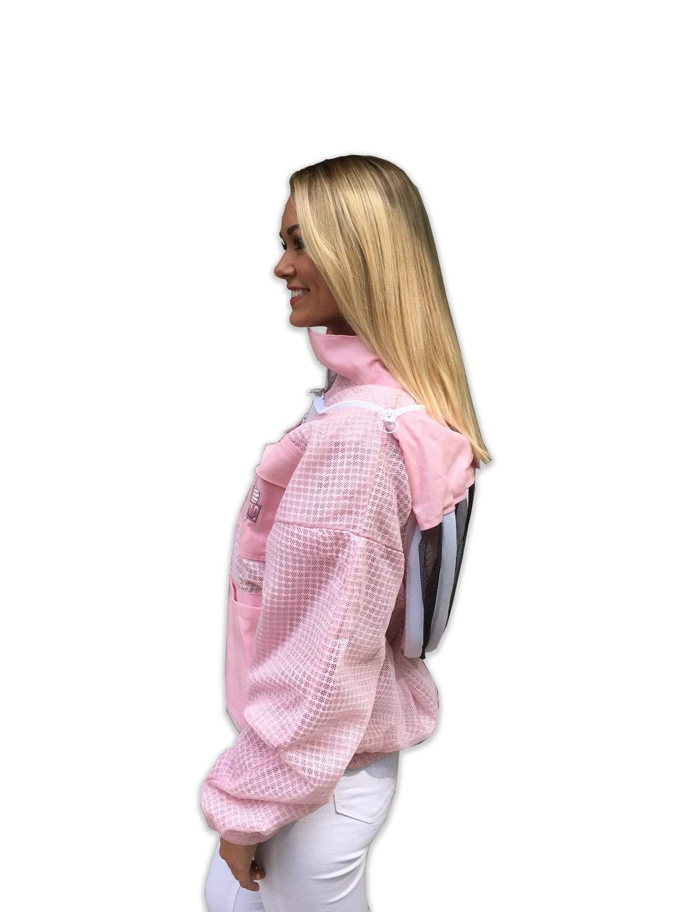 Pink Fully Ventilated Beekeeping Jacket