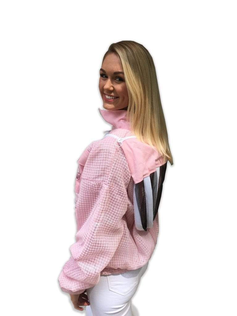 Pink Fully Ventilated Beekeeping Jacket-2X-Large