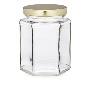 Ø 8 oz. (½ lb.) Classic Glass Bottle INCLUDES White Metal Lids, 24 pk. -  Dogwood Ridge Bees