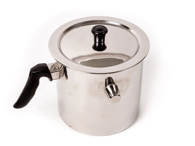 Stainless Steel Double Wall Wax Melting Pot