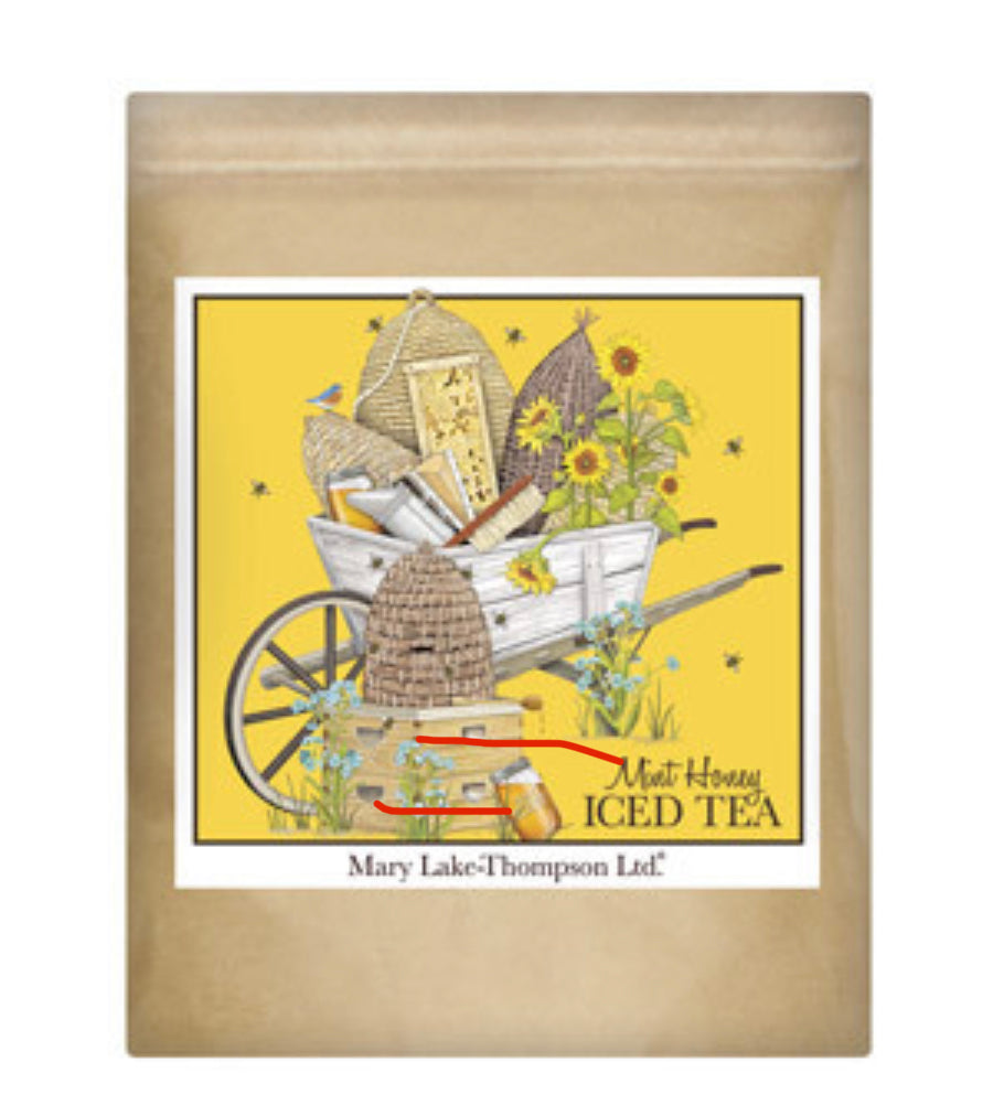 Beehive Wheelbarrow Paper Tea Bag-Mint