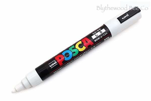 White Posca queen marking pen