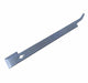 Stainless steel J-hook hive tool showing the built-in nail puller