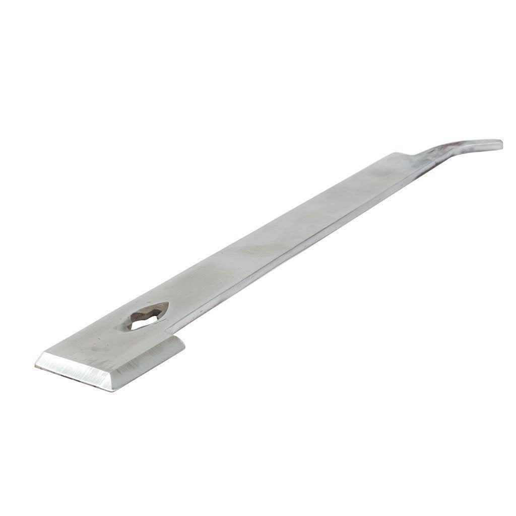 Stainless steel J-hook hive tool