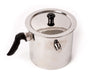Stainless steel double-wall wax melting pot