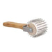 Uncapping punch roller with metal needles for opening capped honeycomb